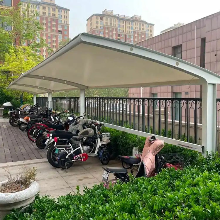 绩溪县膜结构电动车棚